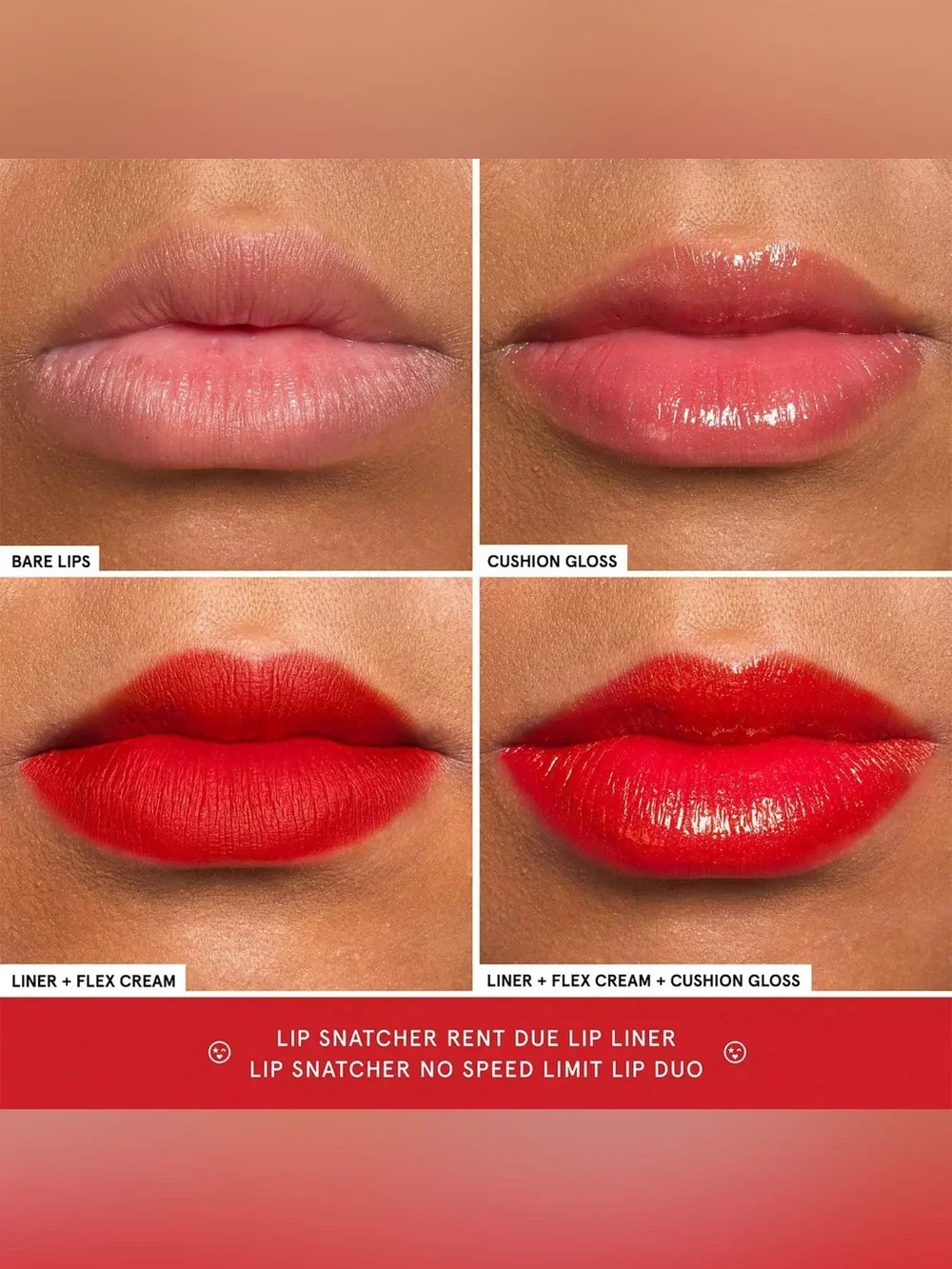 ONE/SIZE by Patrick Starr Lip Snatcher in No Speed Limit Duo NIB
